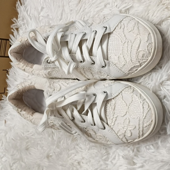 Vionic Kearny Cream Lace Women's Lace Up Sneakers SZ 7 - Picture 11 of 13